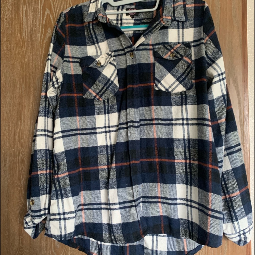 Blue flannel
